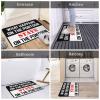 gaeruite Waterproof Mat What Happens On The Pontoon Stays On The Pontoon Rug Outdoor Rugs for Patios Clearance (Size : 16 * 25IN/40 * 60CM) view 2