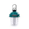 Barebones Beacon Hanging Light Teal, Rechargeable LED Camping Lantern with Adjustable Brightness Weatherproof Vintage-Style Hanging Lantern for Outdoor Adventures and Year-Round Use view 1