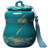 15.4cm Tea Caddy Ceramic Creative Sealed Storage Tea Jar Household Tea Box Kung Fu Tea Set view 1