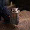 17cm Pottery Tea Caddy Tea Sealed Storage Tank Kung Fu Tea Set Tea Ceremony Decoration view 4
