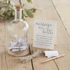 Ginger Ray Alternative Wedding Guest Book Glass Bottle, 23cm view 2