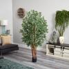 Nearly Natural 5ft. Aralia Artificial Tree view 4