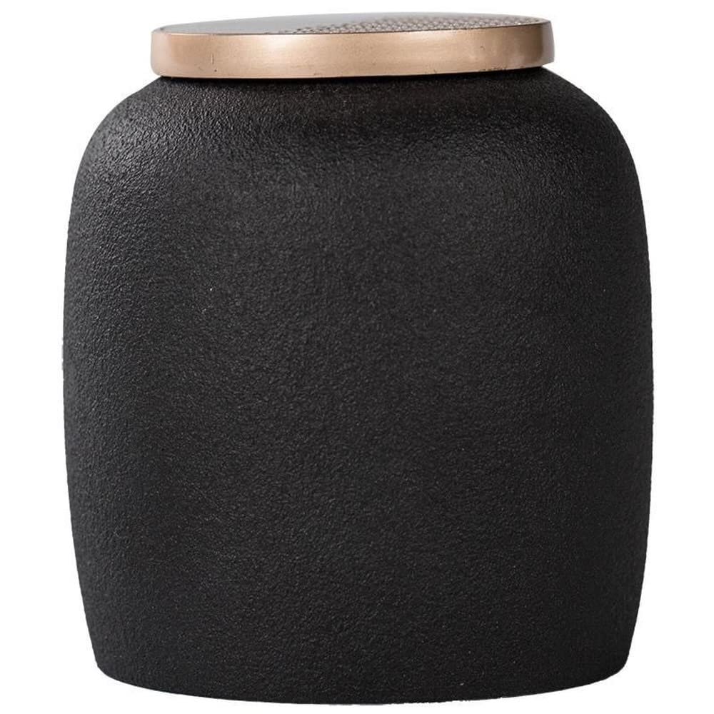 7.7cm Chinese Tea Caddy Ceramic Sealed Jar Household Portable Tea Set Tea Ceremony