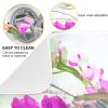 Absorbent Dish Drying Mat for Kitchen Counter - Oil Painting Flowers Microfiber Drying Pad, Reversible Drainer Mats for Countertop, Large 18" x 24" view 2