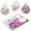 Absorbent Dish Drying Mat for Kitchen Counter - Oil Painting Flowers Microfiber Drying Pad, Reversible Drainer Mats for Countertop, Large 18" x 24" view 4