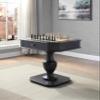 Acme Galini 2-Drawer Wooden Game Table in Black view 2