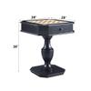 Acme Galini 2-Drawer Wooden Game Table in Black view 3