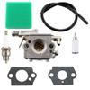 TOPREPAIR Carburetor for Tecumseh 640347 TM049XA TC200 TC300 2-Cycle Engine Master Jiffy Ice Auger 50667 Carb view 1