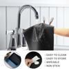 Food Grade Silicone Mats for Kitchen Counter - Countertop Protector Mat Heat Resistant Mat for Air Fryer, Non-Slip Kids Dinner Table Placemat, Nonstick Silicone Mat for Pastry, Baking, Black 1 Pack view 4