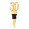 12 Pack 30 Years Old Wine Bottle Stoppers with Gift Box for 30th Birthday Party Favor Souvenir Wedding Souvenirs Wine Bottle Decorations view 3