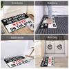 Camper Accessories for Inside What Happens On The Boat Stays On The Boat Rug Water Absorbing Door Mat (Size : 20 * 32IN/50 * 80CM) view 2
