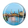 Dresden Germany Fridge Magnet Crystal Tourist Souvenir Gift Collection Refrigerator Magnetic Sticker view 1