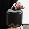 16cm Chinese Tea Caddy Ceramic Sealed Jar Household Puer Storage Jar Kung Fu Tea Set view 2