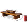 Vesoda Meditation Altar Table  21 x 7.5 x 6 Inch Handmade Tiered Puja Shrine - Small Alter Tables for Relaxation, Prayer - Buddha Meditation Alter Made of Strong and Durable Mango Wood view 2