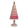 December Diamonds Pink Macaron Sweet Tree Centerpiece 20-Inch Dessert Display for Christmas, Easter, or Holiday Table Dcor view 1