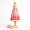 December Diamonds Pink Macaron Sweet Tree Centerpiece 20-Inch Dessert Display for Christmas, Easter, or Holiday Table Dcor view 2