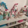 December Diamonds Candy Land 13" Pink Candy House Figurine view 2