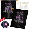 Angeleno Heritage Cake Taste Good Garden House Flag Set Food Sweet Pie Candy Donut Popsicle Dessert Ice Cream Decoration Banner Small Yard Gift Double-Sided, Made in USA view 3