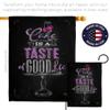 Angeleno Heritage Cake Taste Good Garden House Flag Set Food Sweet Pie Candy Donut Popsicle Dessert Ice Cream Decoration Banner Small Yard Gift Double-Sided, Made in USA view 4