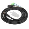 Alomejor Electric Extension Cord with Male Connector, 160cm 9 Pin Motor Convert Extension Cable Replacement view 1