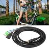 Alomejor Electric Extension Cord with Male Connector, 160cm 9 Pin Motor Convert Extension Cable Replacement view 2