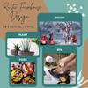 ENEOCare Organic Reusable Coconut Bowls and Wooden Spoon Sets, Perfect for Smoothie, Acai and Buddha Bowls (4) view 4