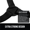 GORILLA GRIP Patented Bed Sheet Holders, Adjustable Elastic Fasteners with Metal Clips, Keep in Place Fitted Bedding Straps, Firm Tight Suspenders for Mattress, US Designed, 8 Pack Black view 3