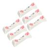 Cabilock 6pcs Ceramic Chopstick Holders Elegant Snowflake Glaze Design for Dining Table Practical Tableware Racks for Home Restaurants and Hotels view 1