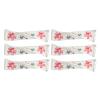 Cabilock 6pcs Ceramic Chopstick Holders Elegant Snowflake Glaze Design for Dining Table Practical Tableware Racks for Home Restaurants and Hotels view 2