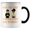 Absurd Ink The IT Crowd Mug (Black) view 1