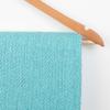 Arkwright Common Ground Bulk Blankets - Pack of 12 - Reversible 100% Cotton All Season Lightweight Couch Bed Throws for Wedding Guests, Travel, and Outdoor Events, 50 x 70 in, Aqua view 3
