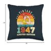 78th Birthday 1947 Limited Edition Vintage 78 Year Old Women Throw Pillow view 4