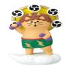 Decole ZCB-51422 Thunder God Cat, Approx. 1.8 x 1.2 x 2.9 inches (46 x 30 x 73 mm), Gold view 1