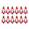 Melrose International Ceramic Gnome Bell Ornament (Set of 12) view 3