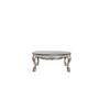 BOWERY HILL Contemporary Coffee Table in Vintage Bone White view 3