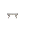 BOWERY HILL Contemporary Coffee Table in Vintage Bone White view 4