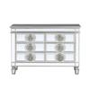 BOWERY HILL Contemporary Server in Mirrored and Antique Platinum view 3