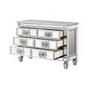 BOWERY HILL Contemporary Server in Mirrored and Antique Platinum view 4