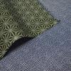50cm 90cm 105cm Japanese Furoshiki, Cotton Fabric, Wrapping Cloth, Handmade Gift, Kyoto Souvenir, Reversible, Japanese Tradition Pattern (90cm, Navy Blue Green) view 3