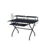 BOWERY HILL Contemporary Computer Desk in Black view 2