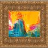 14x12 Antique Gold Shadow Box Frame - Interior Size 14x12 by 1 Inch Deep - Made to Display Items Up to 1 Inch Deep Includes Shatter Resistant Acrylic Front, Backing, Hardware view 3