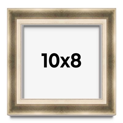 10x8 Silver Shadowbox Frame - Shadow Box Frame Interior Size 10x8 x 1.75 Inches Deep - Silver Frame Made to Display Items Up to 1.75 Inches Deep! Includes Shatter Resistant Acrylic, Backing, Hardware