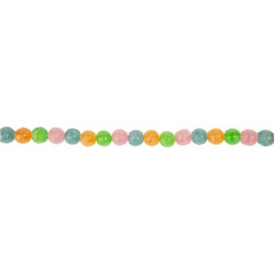 6ft Pastel Faux Candy Frosted Christmas Garland - Unlit