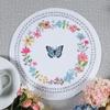 Wrapped in Grace Blooms Butterfly Braided Placemats Kitchen or Dining Set of 4 view 2
