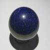 Blue Goldstone Sphere 50mm (2in) Chakra Healing Stone, 50mm / 2 inch view 2