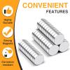 TRYMAG 40Pcs Small Rare Earth Refrigerator Magnets, 8x3mm view 2