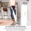 Kenmore DS1030 Cordless Stick Vacuum Lightweight Cleaner 2-Speed Power Suction LED Headlight 2-in-1 Handheld for Hardwood Floor, Carpet & Pet Hair, White view 2