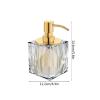 YUEYOULII Shampoo Dispenser Household Soap Dispenser, Refillable Soap Dispenser, Bathroom Lotion Bottle, Can Be Used in Kitchen and Hotel 8.8oz Soap Dispenser for Kitchen (Color : Black) view 2