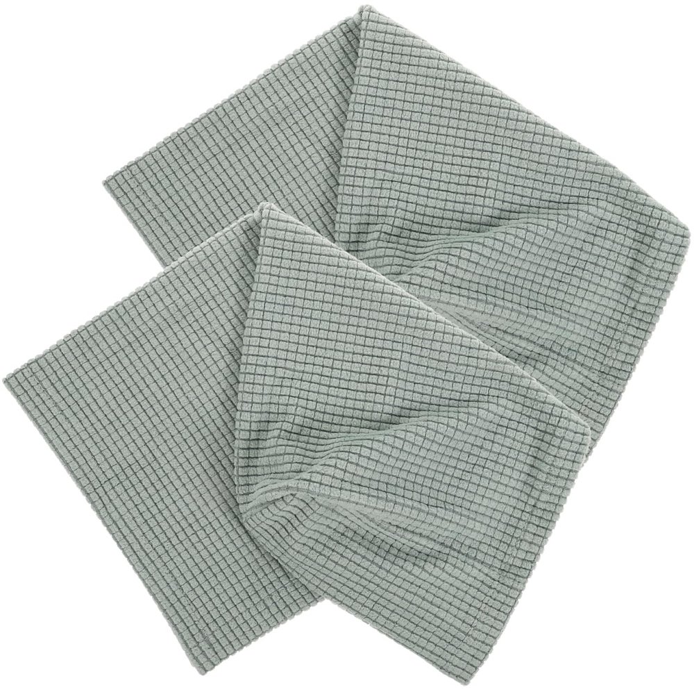 FOMIYES 2pcs Sofa Armrest Covers - Stretch Couch Armrest Protectors for Chairs, Recliners, Dogs & Cats