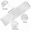 12 Pack Silver Satin Table Runner 12 x 108 Inches Long | Bright, Smooth and Silky Table Decor for Birthday Party Wedding Banquet Decorations - Silver view 3